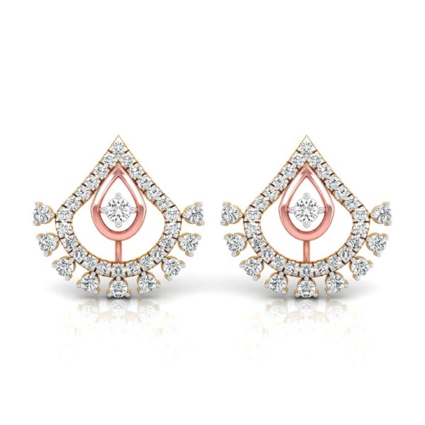 Chandbali Traditional Diamond Studs
