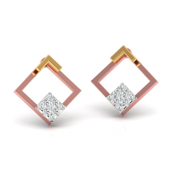 Dashing Dual Shade Earrings