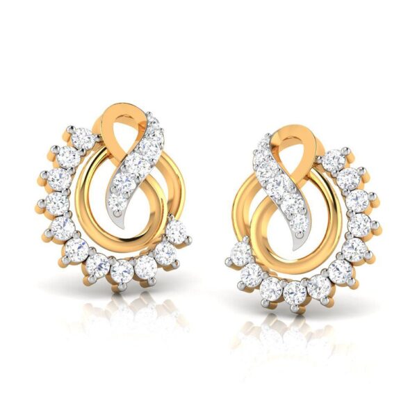 Golden Simplistic Angelic Earrings