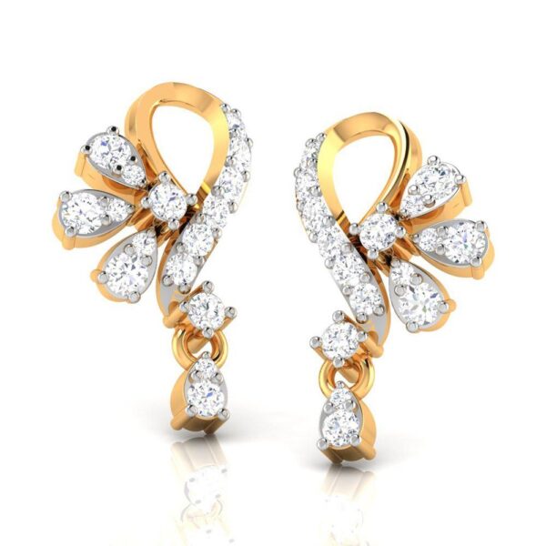 Gold Simplistic Angelic Earrings
