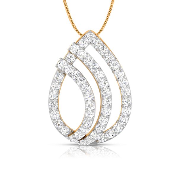 Diamond Ripple Pendant